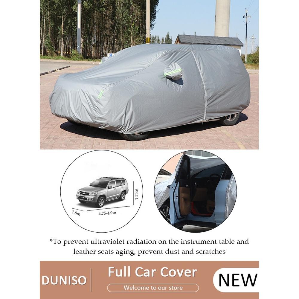 

Full Car Covers SUV Sunscreen UV Protection Indoor Our Sunscreen Heat Protection Dust Wind/Water/Weatherproof Anti-Uv Scratch-Resistant Sedan Univers