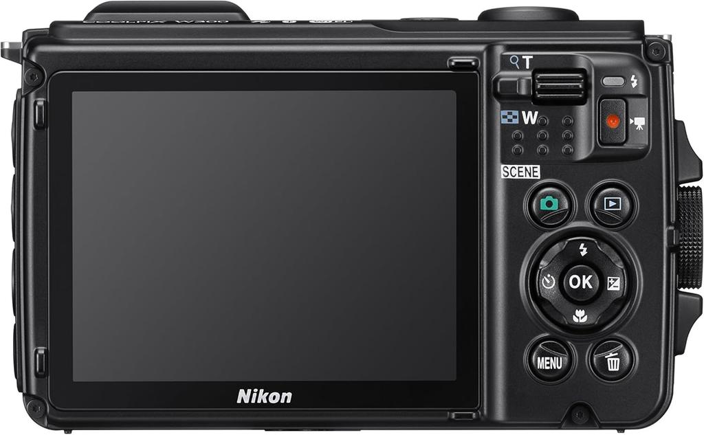 [Refurbished] Nikon COOLPIX W300 GR Camouflage Digital Camera, Waterproof, Japan Exclusive, 180-Day Warranty