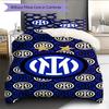Inter Milan logo  Pattern Bedding Quilt Set Quilt Cover Pillowcase Home Decoration Birthday Gift (1 * duvet cover + 2 * pillowcase, without core)