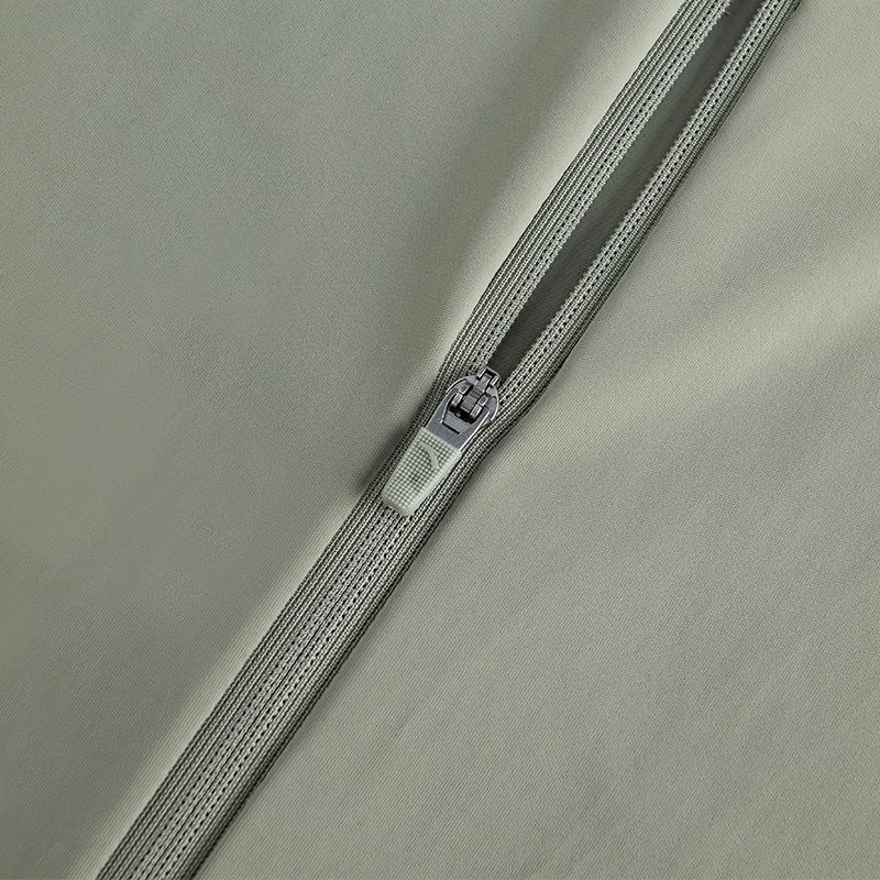 Anta Comfortable Versatile Simple Solid Color Hooded UV Protection Cooling Sunscreen Jacket Men Jackets Green 152527704-2