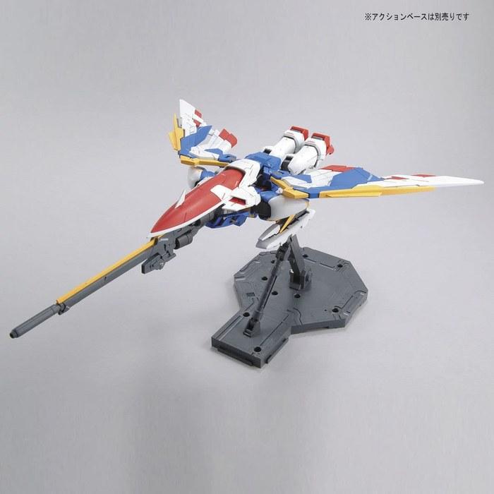 MG New Mobile Report Gundam Wing Endless Waltz XXXG-01W Wing Gundam EW Version 1/100 Scale Color-Coded Plastic Model Kit White