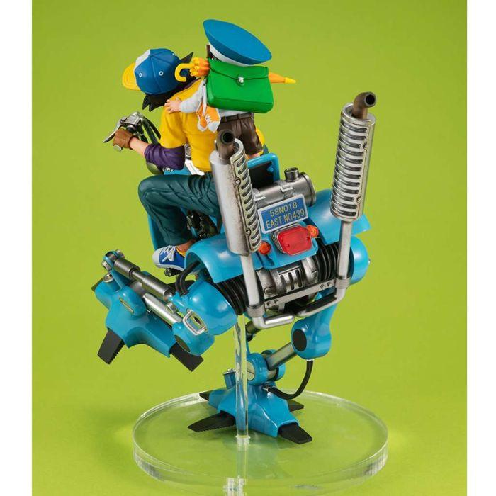 Dragon Ball Z - Figur Son Goku & Son Gohan Schreibtisch echtes Exemplar ex Diorama