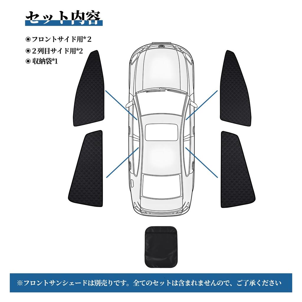 ZATOOTO Toyota Prius 50 Serie Sonnenschutz Netz Licht Insekt Sonne und Satz mit 4 Fahrzeugspezifischen Vorhängen, Magnetisch, Doppellagig, Blockierend, Abweisend,