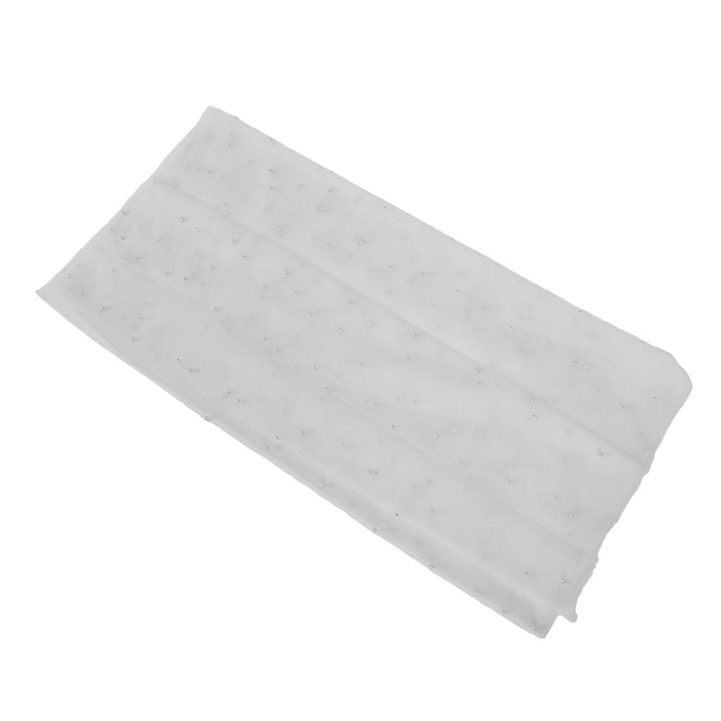 Prl Table Runner Romantic Prl Tulle Gauze Tablecloth Wedding Table Decor for Birthday Party Anniversary Holiday