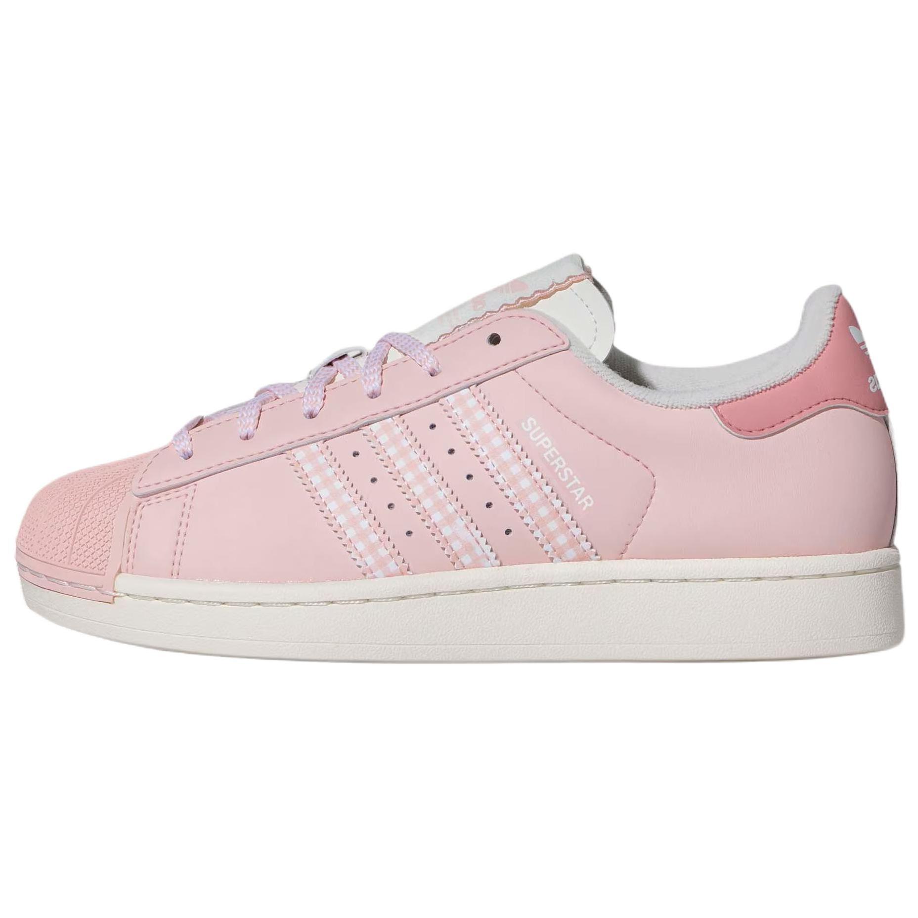 Adidas Originals Superstar 2 Classic Comfortable Skate Shoes Unisex Sneakers Pink KJ3968 38⅔