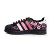 Originals Superstar 2 Nyx Leather Slip Resistant Abrasion Resistant Low Top Skateboard Shoes Unisex Black JI0079(team516-)