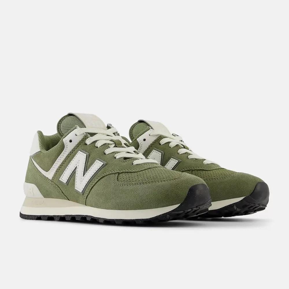 New Balance 574 Sneakers Dark Olive Sea Salt 574GCE 280