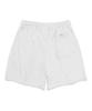Gainsboro Sweat Shorts_White Melange