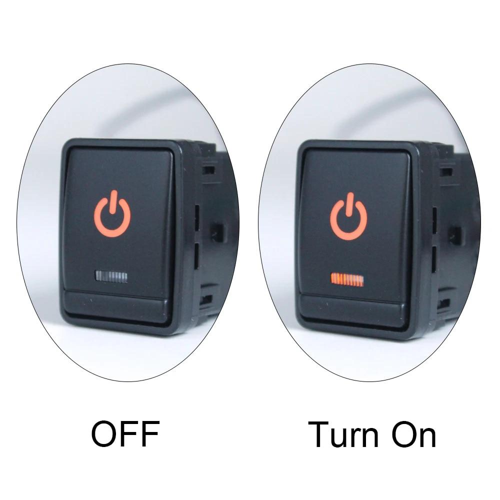 1 Pc Car Front Fog Light Power On Off Push Button Switch For Nissan X-Trail T32 2014 Qashqai J11 2015 Tiida NP300 Navara Xterra