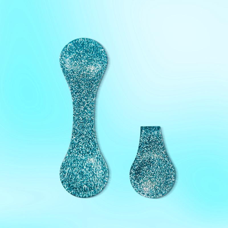 Crazy Horse Leather Double-Sided Magnetic Bookmark Clip