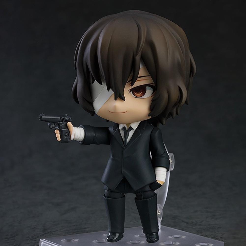 Anime BSD Figure Mafia Dazai Osamu Action Figures Dazai Osamu Look Up Figures PVC Models Dazai Osamu Figurine Gifts Toys 10CM