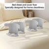 4Pcs Heavy Duty Bed Sheet Corner Tightener Clips High-Quality Durable Grippers for Bed Sheet Protectors