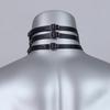Gurtzeug Punk Gürtel Herren Leder Gurtzeug Halsband Punk Stil Halskette Choker Harajuku Gothic Kleidung Exotische Gürtel Accessoires