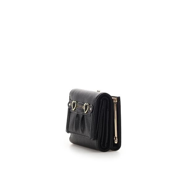 Samantha Vega Heart Belt Folding Light Blue Women's Wallet/Mini Wallet,