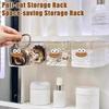 Storage Rack Smooth Pull Transparent Visual Slide Rail Buckle Easy To Use Clear View Storage Organizer Pull-out Pantry Rack
