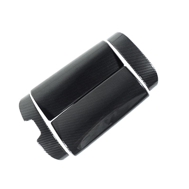 

Для Mercedes Benz S Class W223 Автомобильная консоль, подлокотник, крышка, декоративная отделка, аксессуары, узор из углеродного волокна/глянцевый углеродного волокна черного