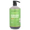 Alaffia, Everyday Coconut, Body Wash, Moisturizing, Normal/Dry Skin, Pure Coconut, 32 Fl Oz (950 Ml)