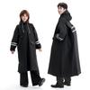 OutRush Cycling Raincoat [Diagonal Zipper, Heavy Rain Resistant] Strong Waterproof Construction,