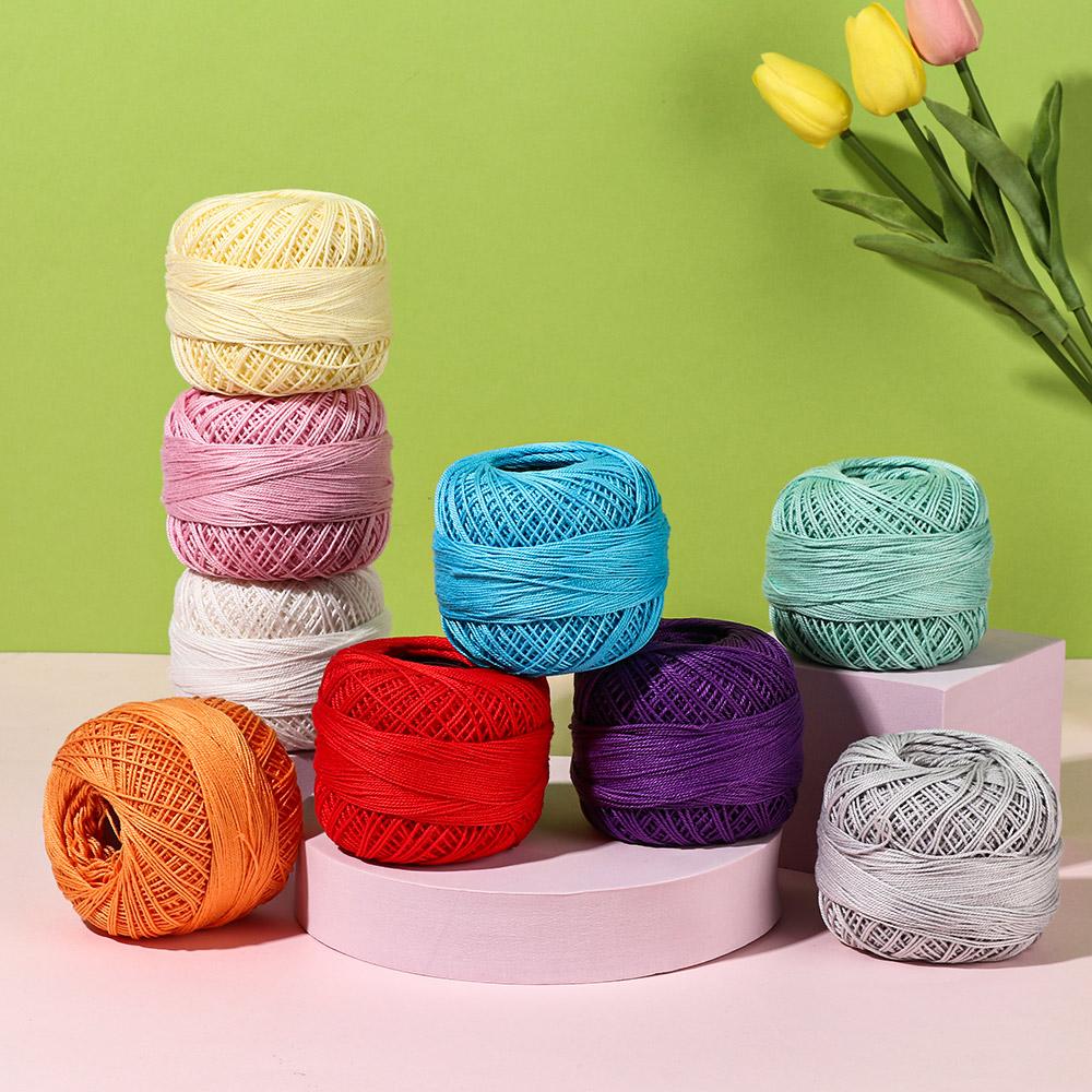 Creative Knitting Hand Knitted DIY Lace Wool Pure Cotton Yarn Wolle