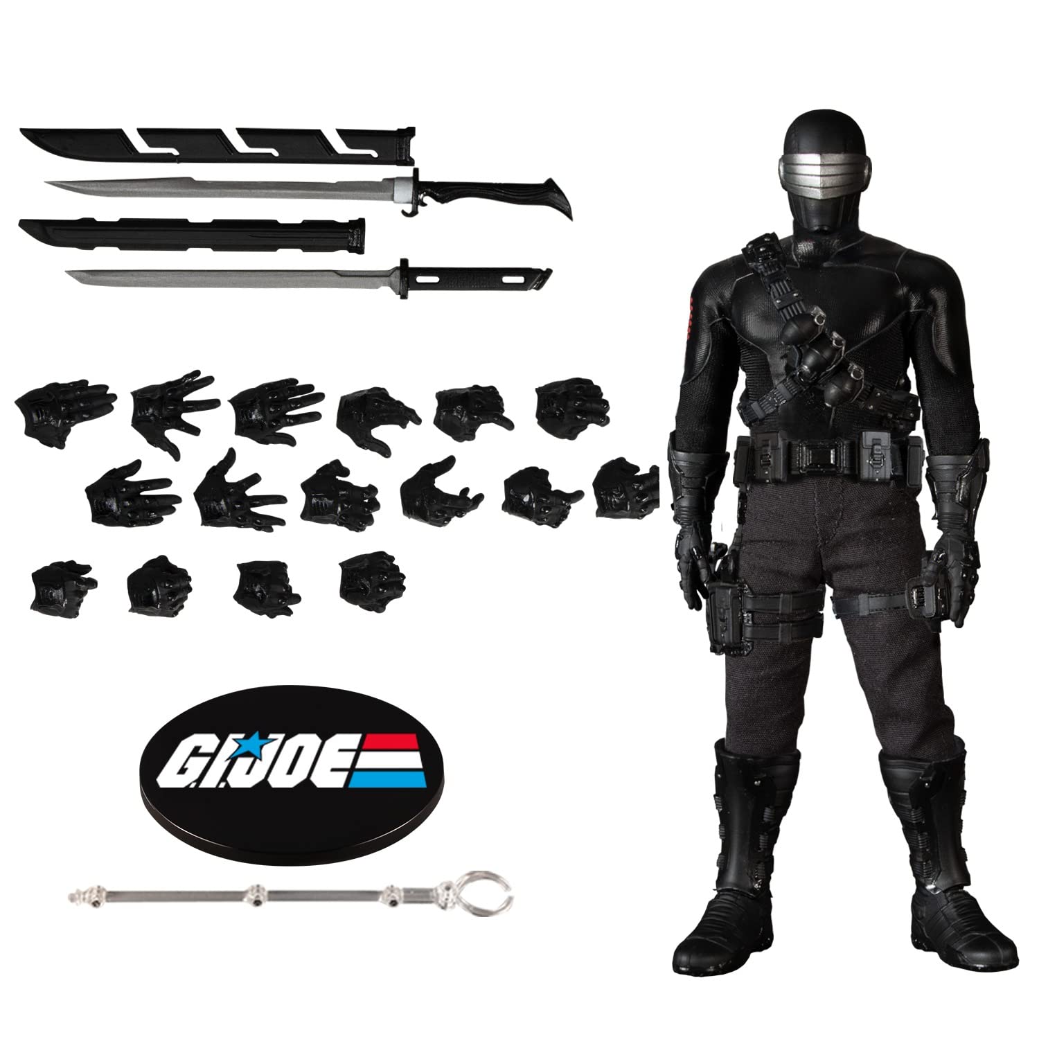 

Г.И.. Фигурка Joe Snake Eyes One 12 Collective 1/12 DX Edition Black 637593