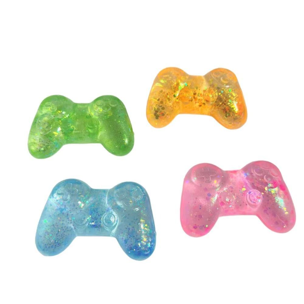 Sequins Game Machine Squishy Super Soft Sensory Fidget Toy Creative Maltose Fidget Ball Kid Adults