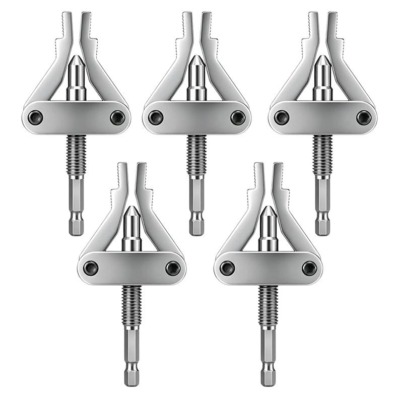 Xiaomi Universal 1/2" 3/4" 1" Hex Shank Broken Pipe Extractor Drill Powered Faucet Valve Stuck Remover Heavy Duty Plumbing Repair Tools