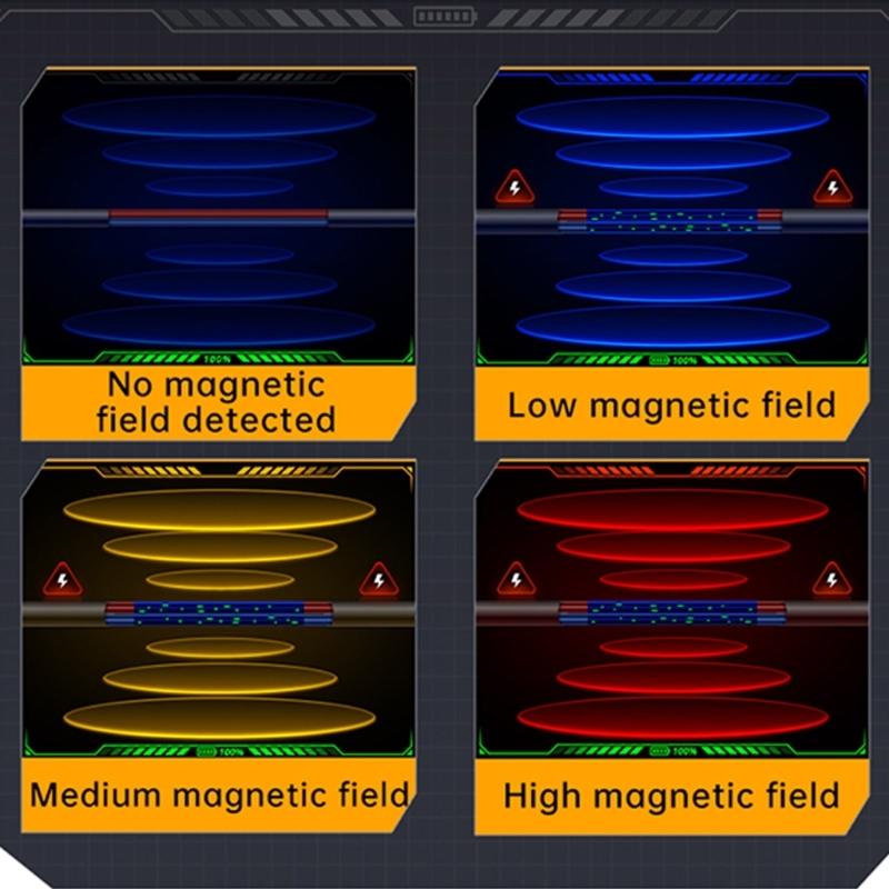 Multimeter Voltage Tester Ohmmeter with TFT Color Display for Live NCV Capacitance Live Test Battery Operated(Included)