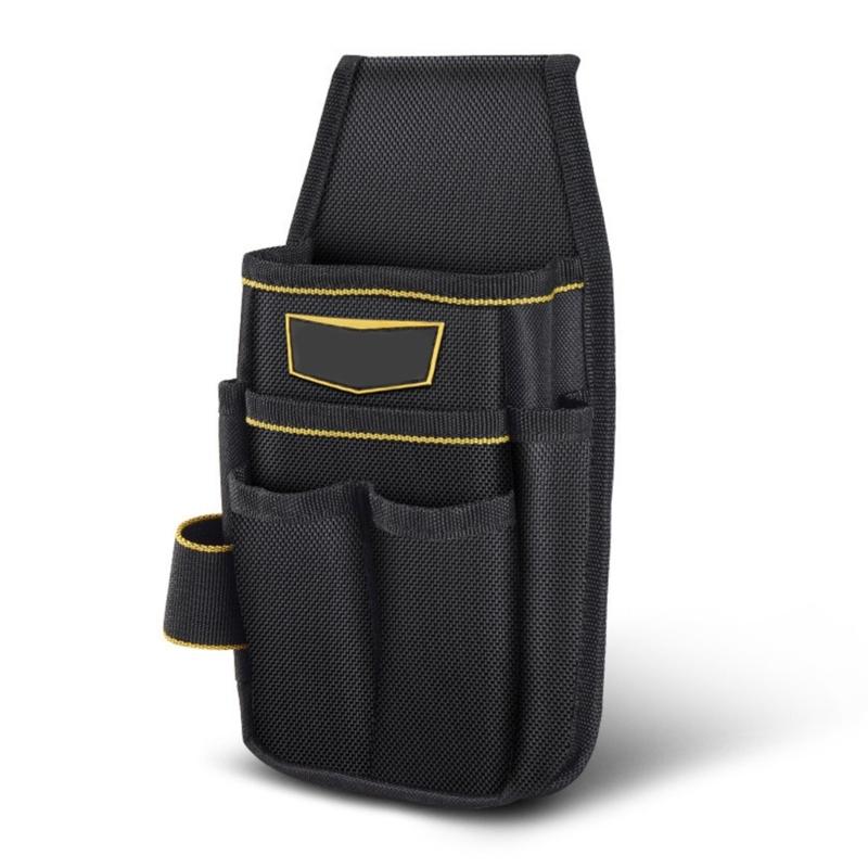Heavy Duty Nylon Cloth Waist Pack Tool Bag Tool Belt Pouch Designed For Electricians And DIY Enthusiasts Repair Tasks