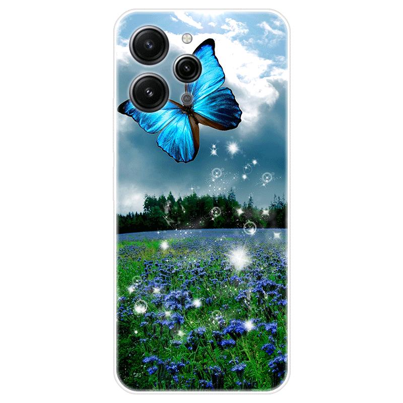 

Для Xiaomi Redmi 12 Redmi12 4G чехол Мягкая силиконовая задняя крышка модный чехол для телефона с мультяшным рисунком For Xiaomi Redmi 12 4G