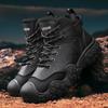 Outdoor Men's Hiking Boots Winter Men's Snow Boots Waterproof Leather Sports Keep Warm Men's Work Boots  Men Causal Sneakers