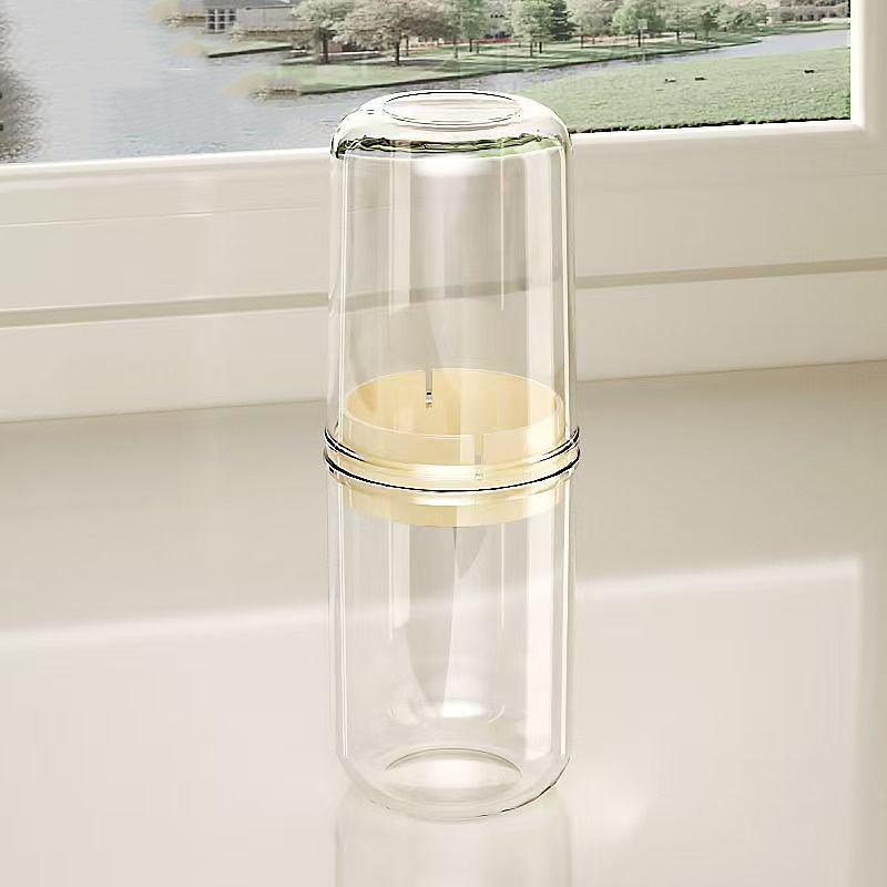 

Portable Travel Set, Home Toothpaste, Toothbrush Case, Mouthwash Cup, Portable Washing Cup For Business Trips, And Toiletry Set белый