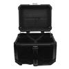 Motorcycle Rear Case 45L Aluminum Alloy with Safety Lock Quick Release Waterproofing Universal Trunk Top Box