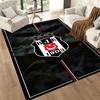 Be?ikta? Football Crest Square Rugs Are a Great Choice for Living Rooms, Bedrooms, Home Décor, and As Gifts.