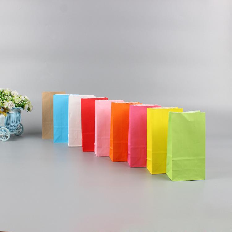 

Kraft Paper Candy & Gift Bag - Solid Color, Fresh Style Bright Red