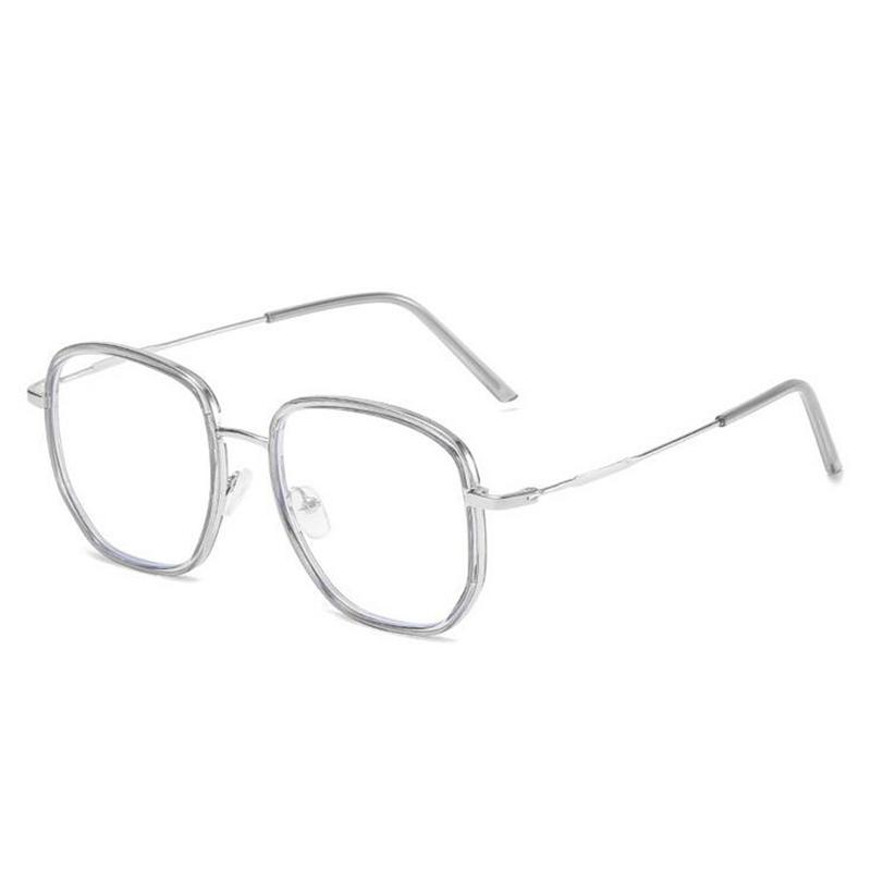 0 -0.5 -1.0 To -6.0 Metal Polygon Student Nearsighted Glasses Unisex Vintage Black Gold Frame Short-sight Prescription Eyewear