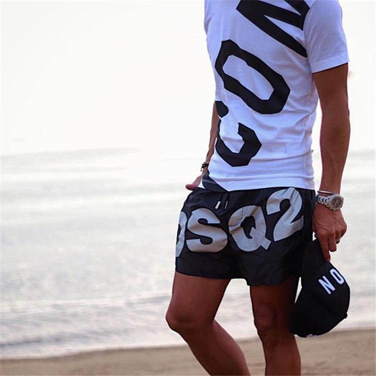 Herren Sommer Atmungsaktive DSQ2 Strand- & Sporthose