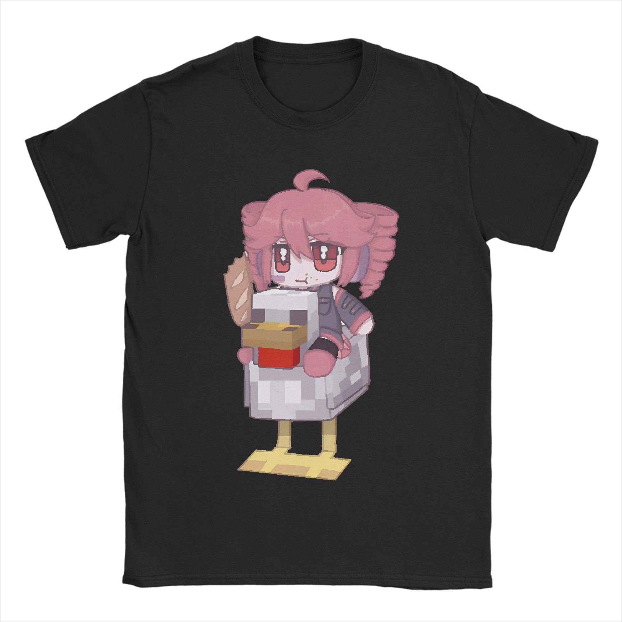

Kasane Teto T Shirt Summer Funny Cute Streetwear T Shirts Harajuku Tee Shirt For Unisex Short Sleeve Pattern Tops XL