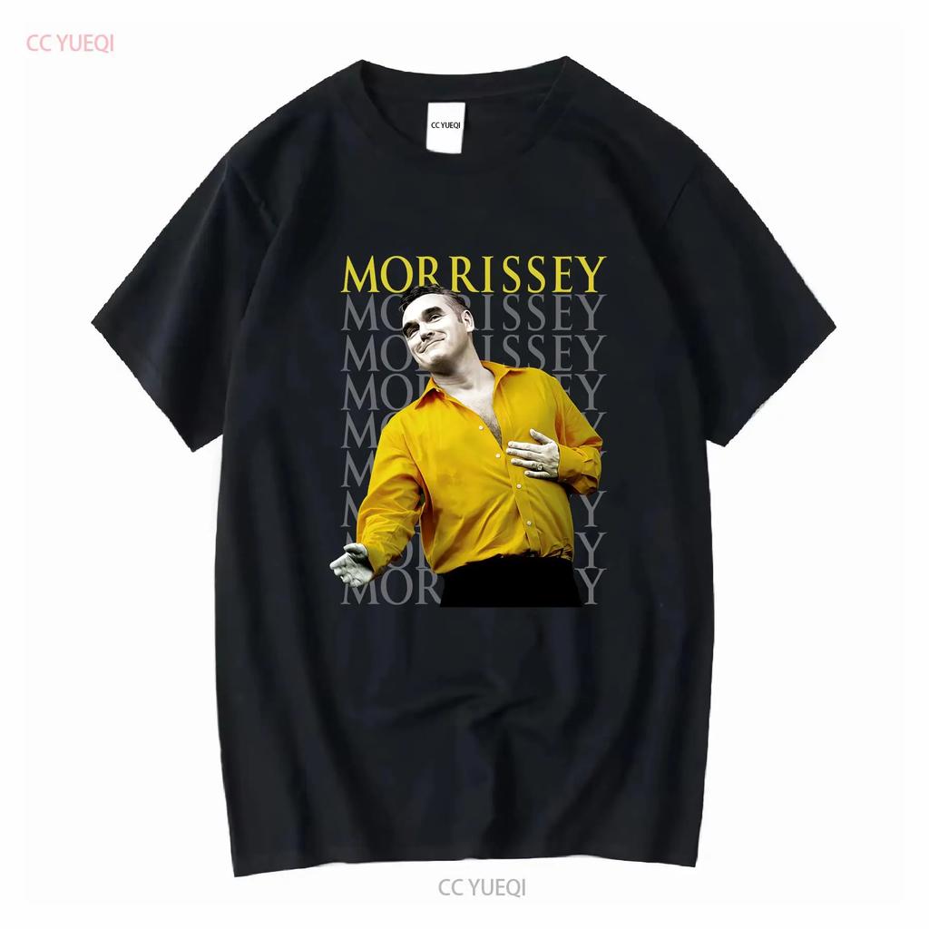 Vintage Morrissey UK Tour British Pop T Shirt Size M Vintage Washed Stretched Soft Versatile Breathable Top For Everyday Wear