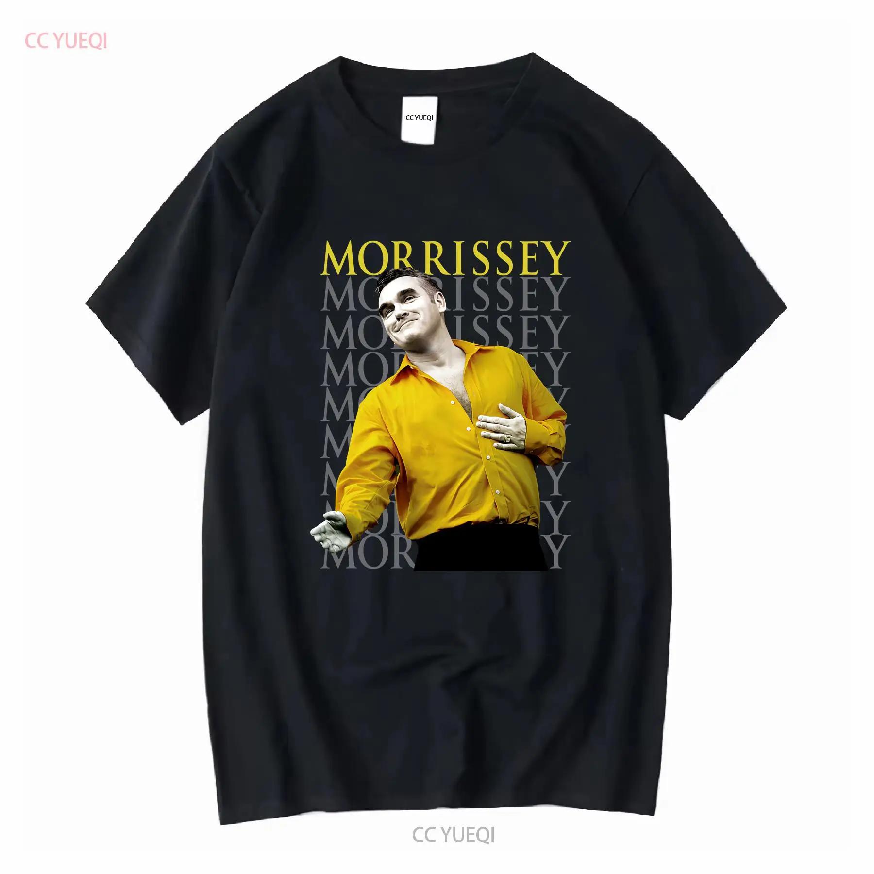 Винтажная футболка Morrissey UK Tour British Pop Размер M Винтажная стираная Растянутая Мягкая Универсальная Дышащая Верх для Повседневной Носки S разноцветный