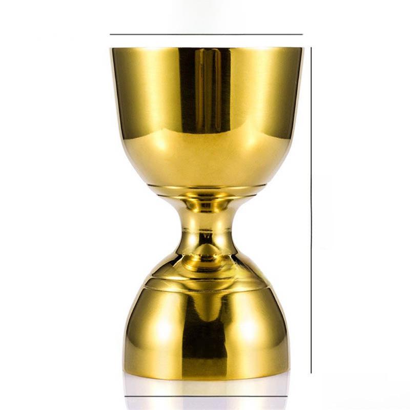 Double-Headed Indian Wine and Cocktail Jigger, 30/60 Oz Measuring Cup