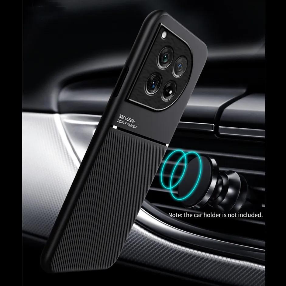 For OnePlus 12 Case Protective Cover One Plus 11 11R 10T ACE 2 3 Pro Nord CE 3 Lite N30 Car Magnetic Holder Phone Coque Fundas