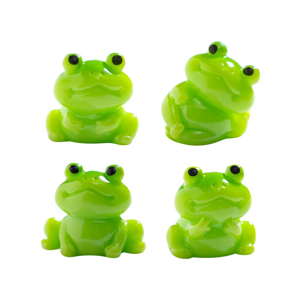 10-100 Stück Mini Harz Frösche Grüne Winzige Frosch Figuren Miniatur Heimdeko Feengarten Dekoration Puppenhaus Geburtstagsparty Mitgebsel Geschenk