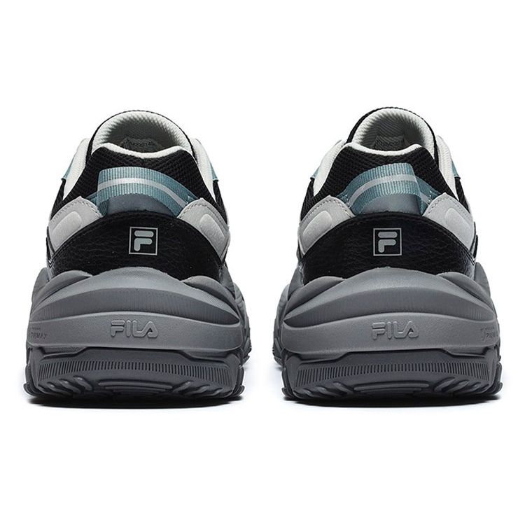 FILA Predator 2 Fabric Synthetic Leather Sports Retro Low-Top Lifestyle Casual Shoes Men sneakers Caviar-Gray F12M232140FCA