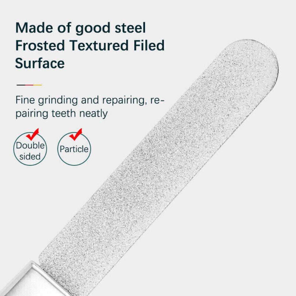 Grinding Rod Wisdom Tooth Sandpaper Stick Buffer Grinding Dental Correction Tools Nail Art Tools