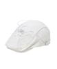 Gillaakaibeu Archive Logo Lace Hunting Cap_White