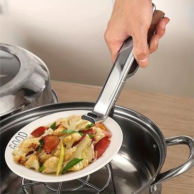 2pcs Soup Pot Clip, Heat-Resistant Kitchen Gripping Tool for Lifting Bowls and Plates