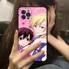 Classic Anime Ouran High School Host Club Phone Case For IPhone 16 15 14 11 12 13 Mini Pro XS Max Cover 6 7 8 Plus X