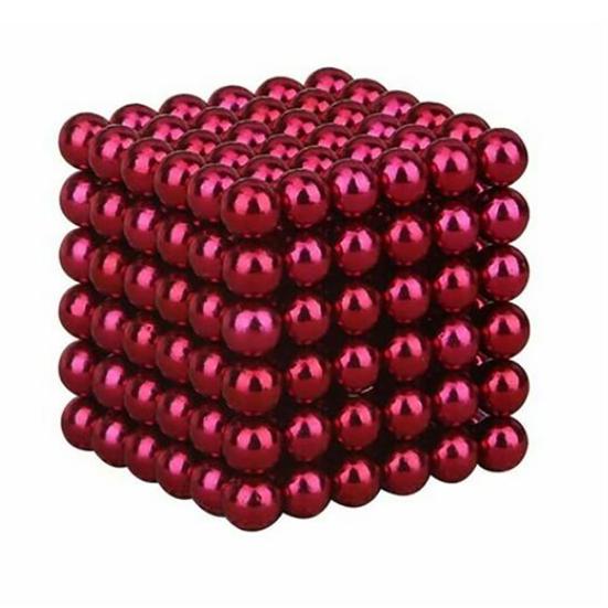 216Pcs 3mm Magic Block Puzzle Magnetic Ball Cube Children Early Education Gift