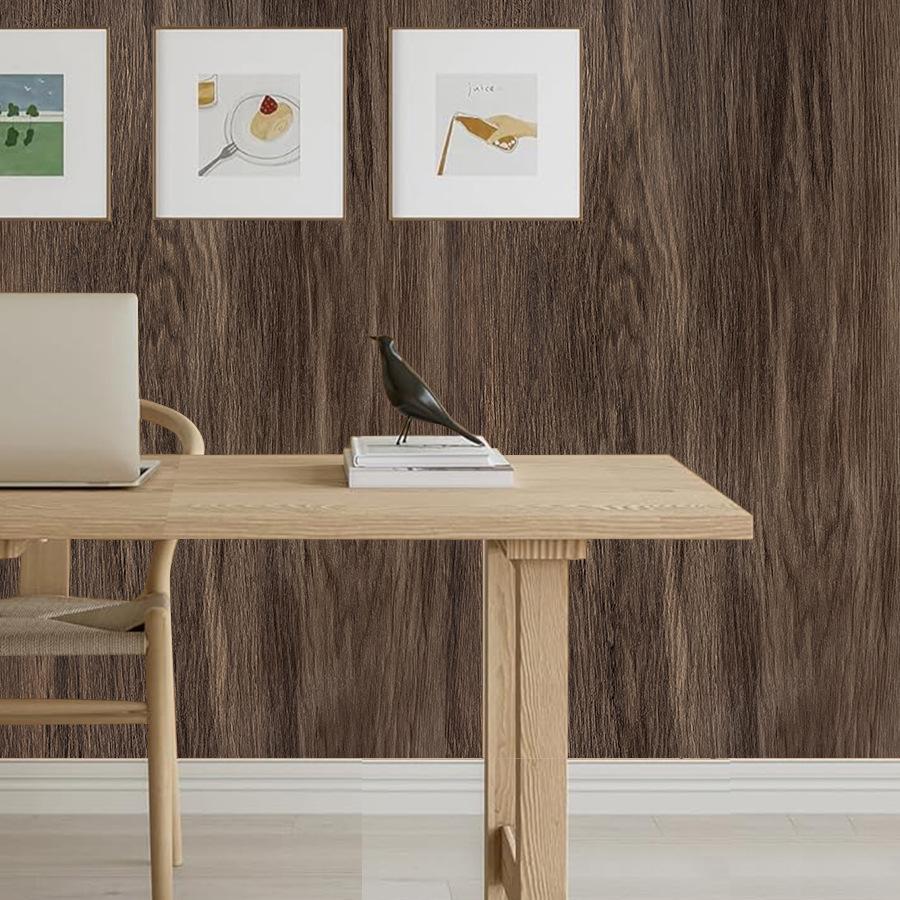 3D Vintage Brick Peel and Stick Wallpaper Self-Adhesive PVC Wall Sticker, Removable Waterproof 3D Embossed Brick Wall Decal for Living Room Dorm Photo