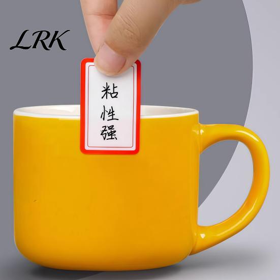 Office Organization Labels 500 Pcs Label Stickers, Color Coding Self-Adhesive Name Tags, Waterproof Neat Edge Stickers Removable for Handwriting File